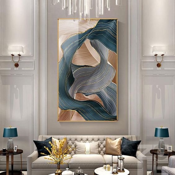 Wall Painting Designs For Living Room