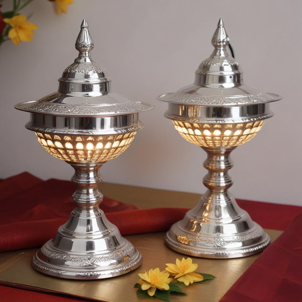 Silver Lamps