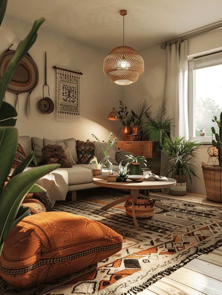 Boho Living Room