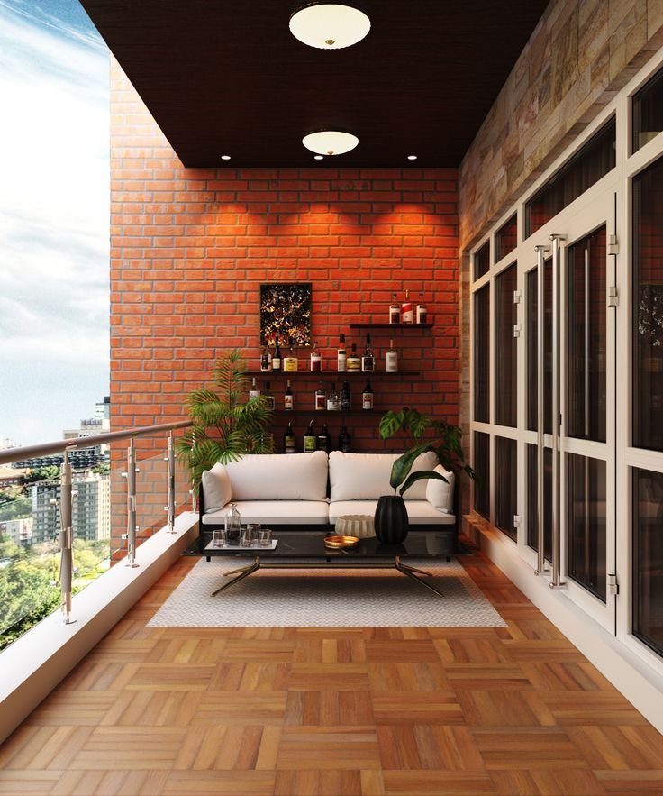 Balcony Wall Tiles Designs