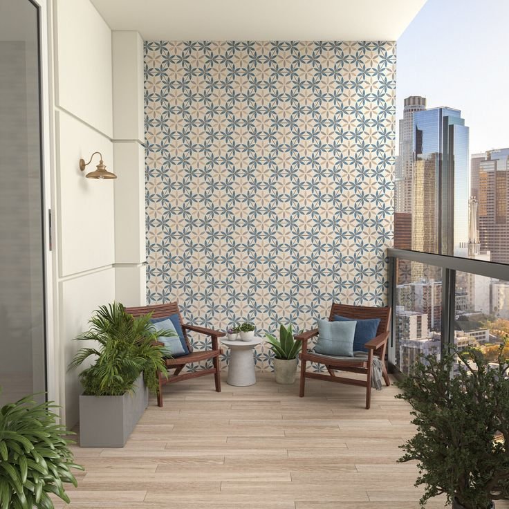 Balcony Wall Tiles Designs