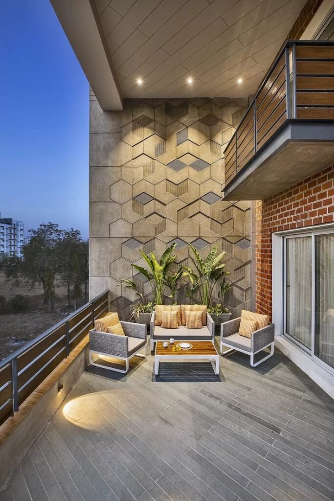 Balcony Wall Tiles Designs